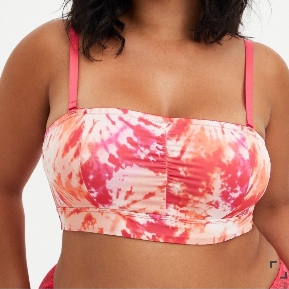 Torrid Tie Dye Bandeau Size 2